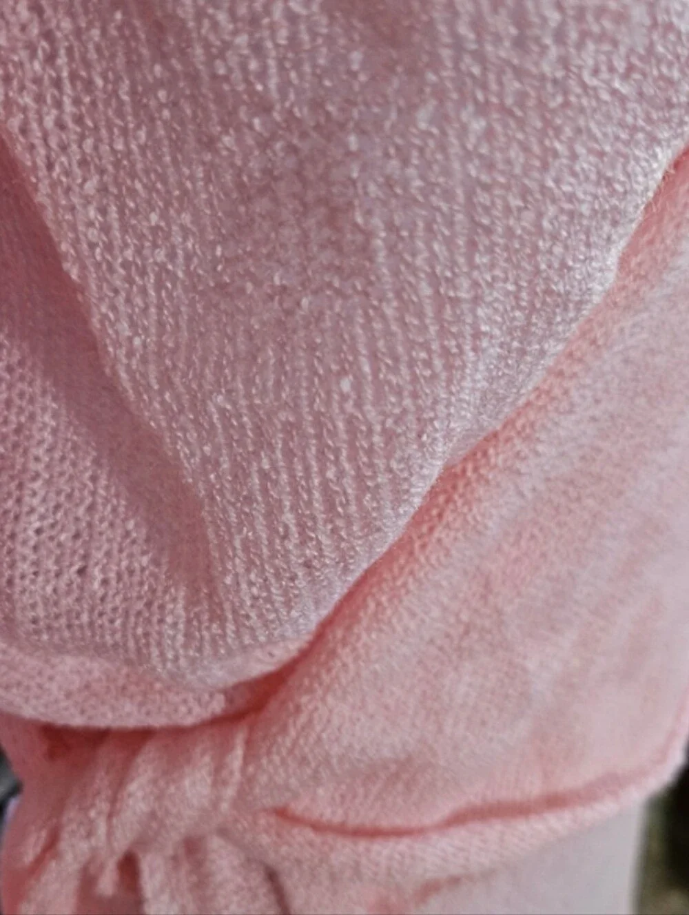 NWOT Pink Shimmer Wrap Swim Coverup Set